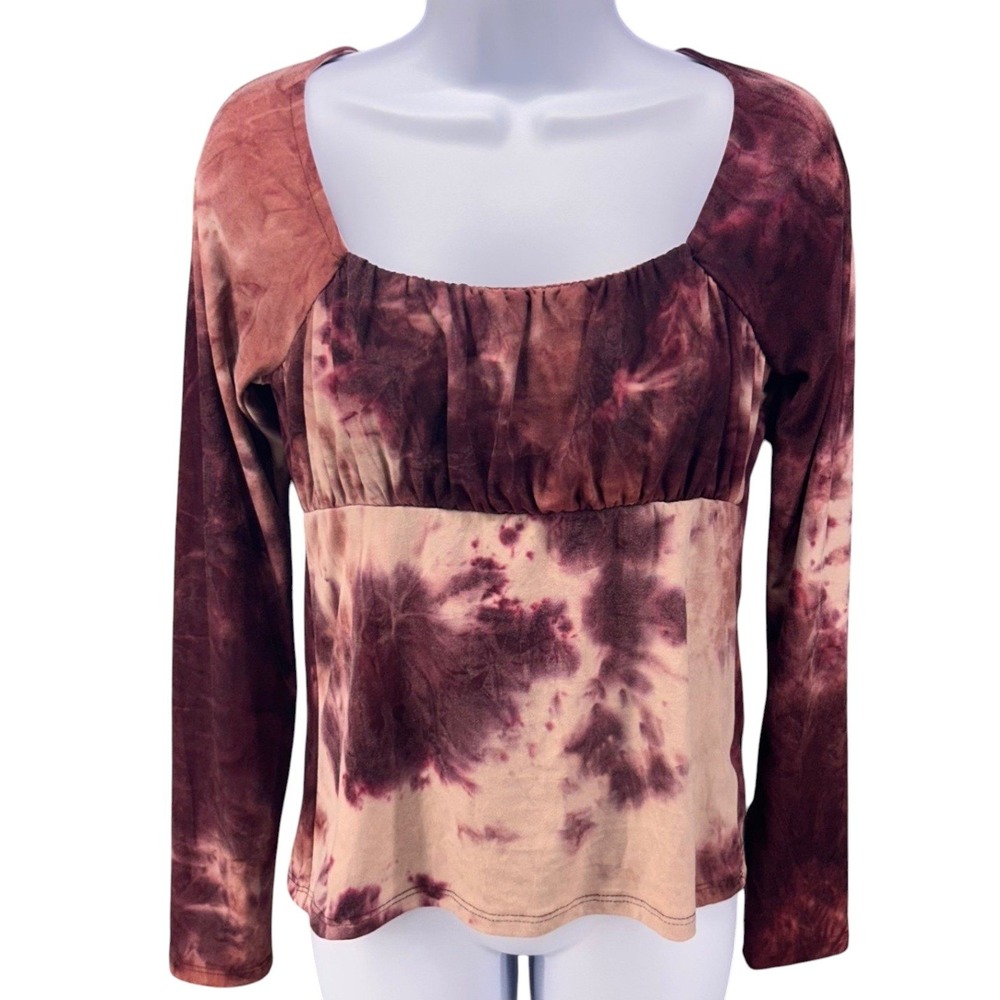Baby‎ Doll Top Medium Wine